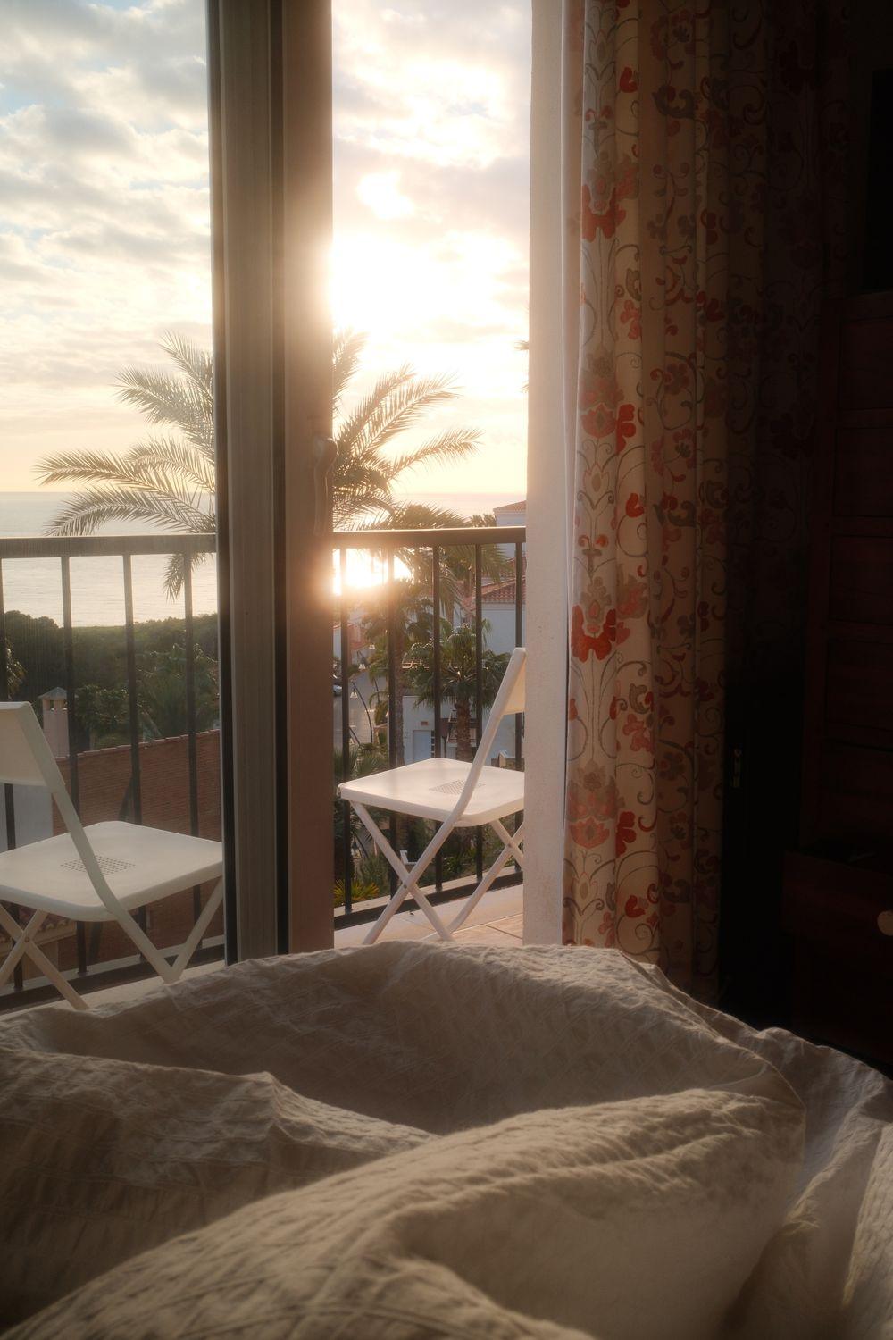 Sunset Glow Balcony Room